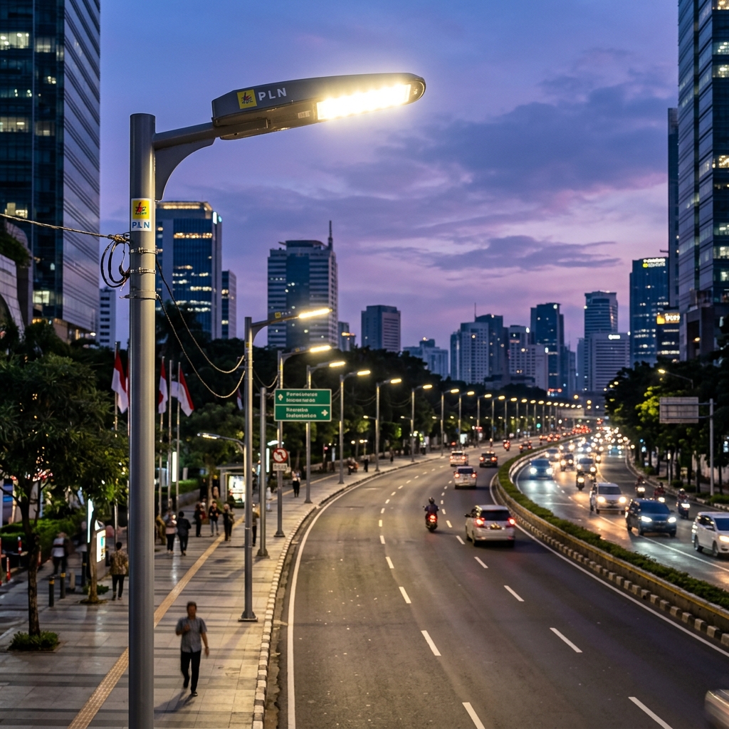 Lampu PJU PLN